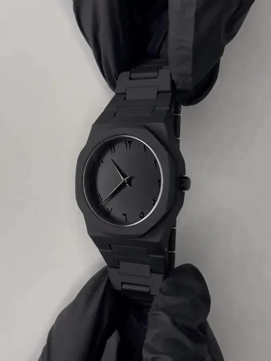 Black Arabic Dial AURA Watch