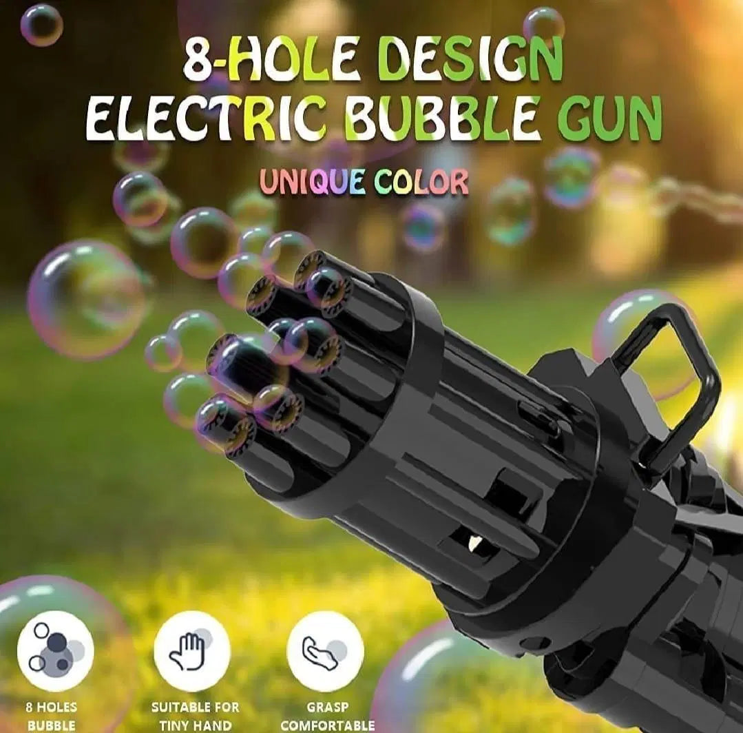 Boy's Plastic Bubble Gun