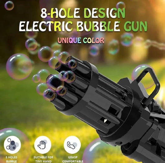 Boy's Plastic Bubble Gun