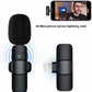 K9 Wireless Lavalier Microphone with Lightning Connector for iPhone iOS | Plug & Play Mic